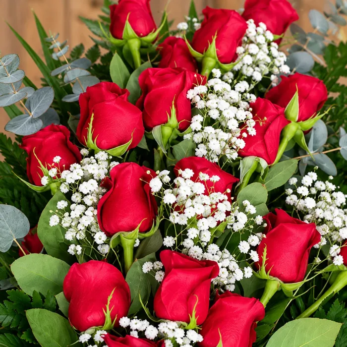 Ramo De Flores Romano - Detalle de las flores