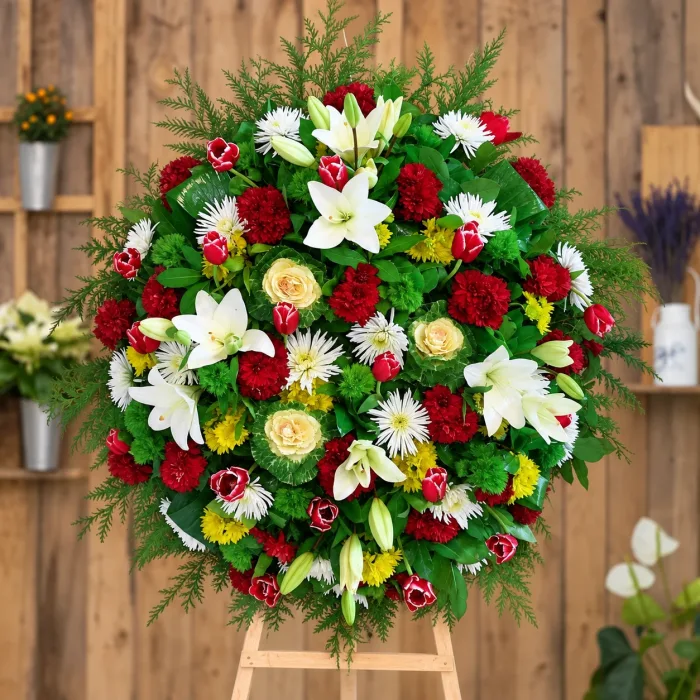 Coronas Urgentes 17 Corona De Flores "Australia"