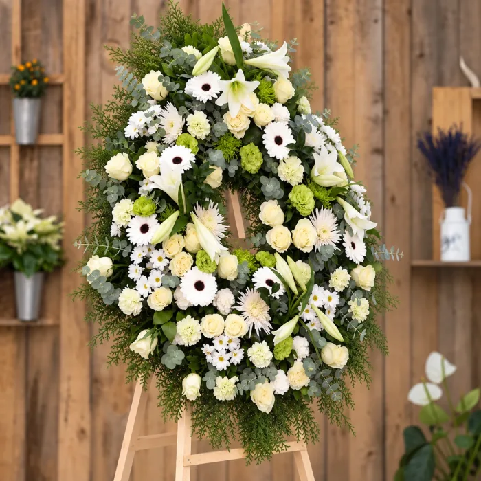 Corona De Flores "Universal" - Segundo ángulo