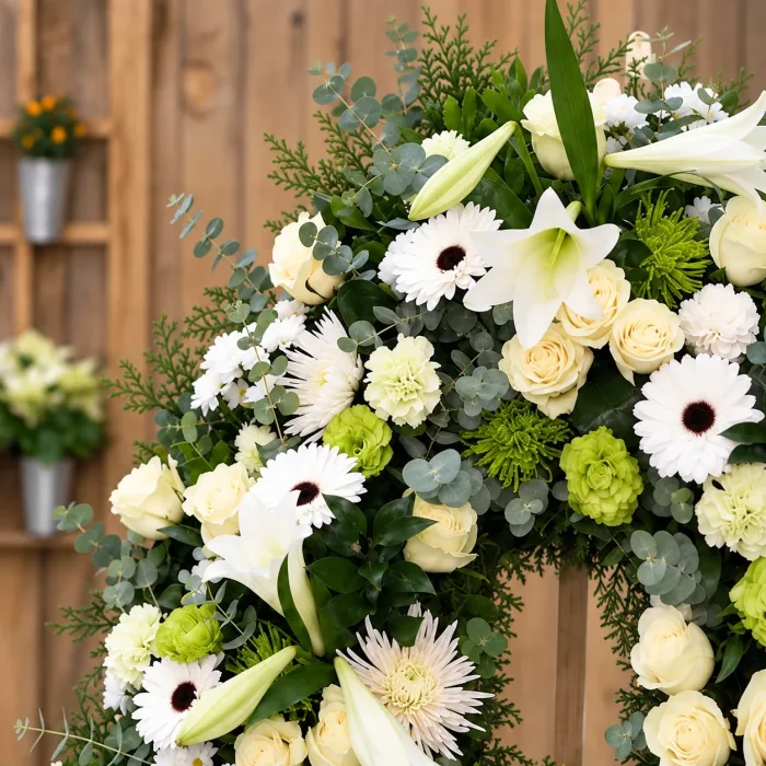 Corona De Flores "Universal" - Detalle floral 1