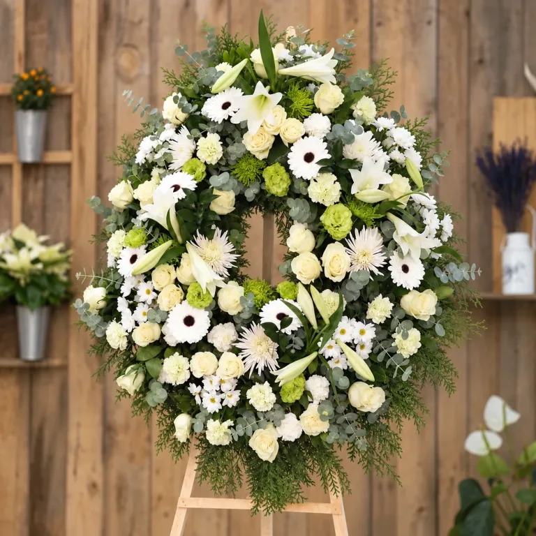 Coronas de flores