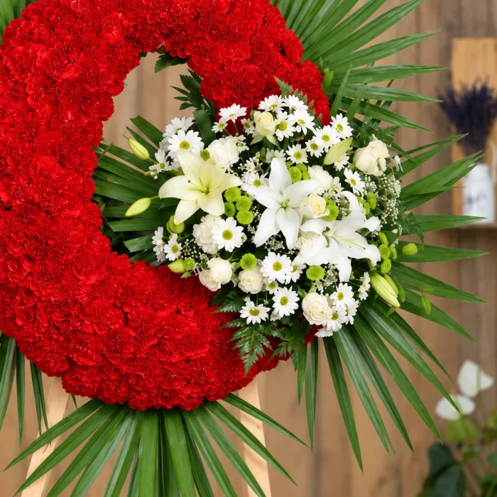 Corona De Flores Estandar Especial 4 Corona De Flores Estandar Especial - Detalle floral 2