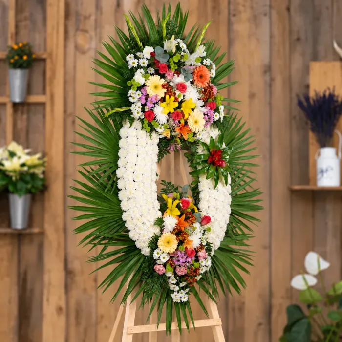 Corona De Flores Especial - Segundo ángulo