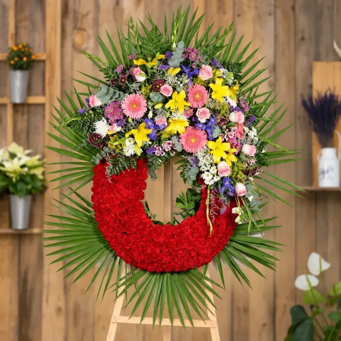 Coronas Urgentes 23 Corona De Flores Premium