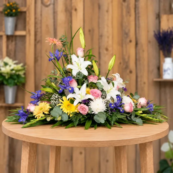 Almohadón De Flores Variado - Segundo ángulo